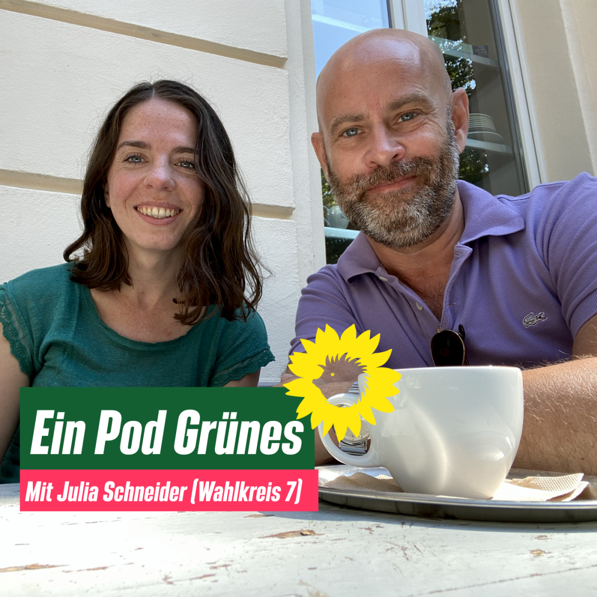 Zu Gast beim Podcast „Ein Pod Grünes“