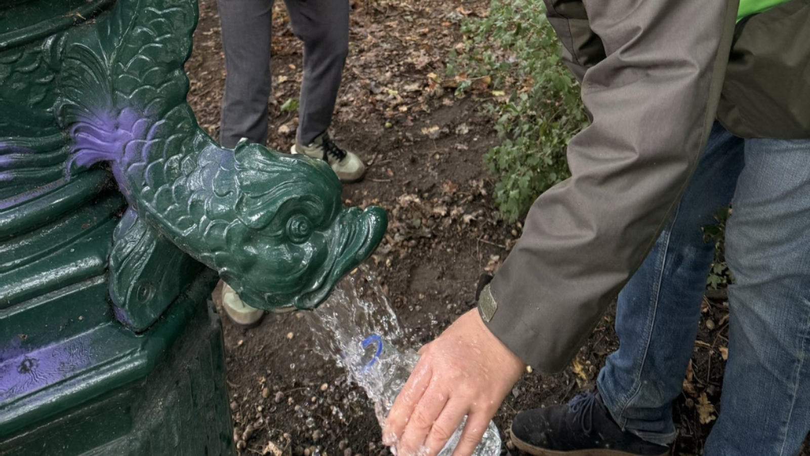 BUND Brunnenwasser-Check am Schlosspark Pankow