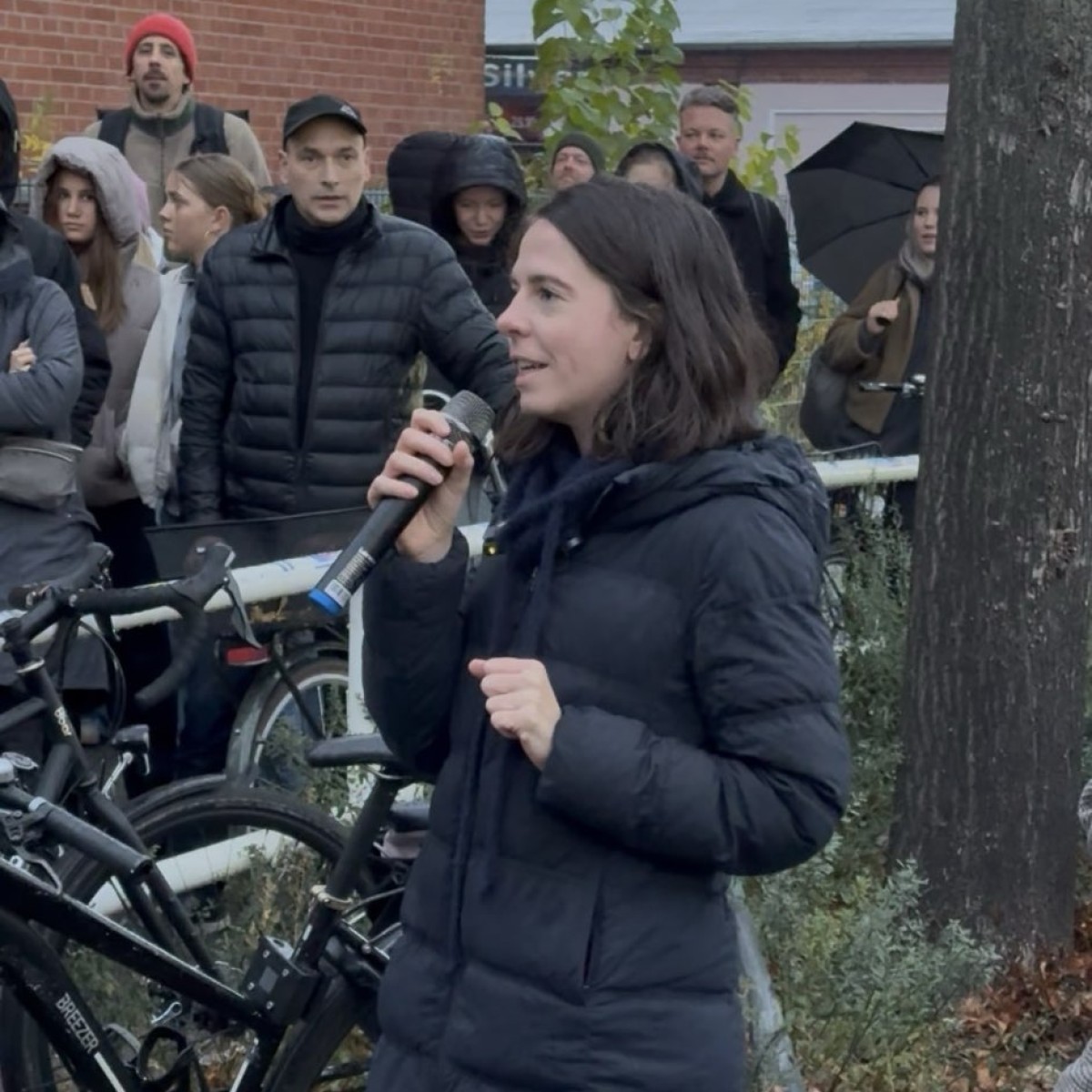 Demo an der Heinz-Brandt-Schule