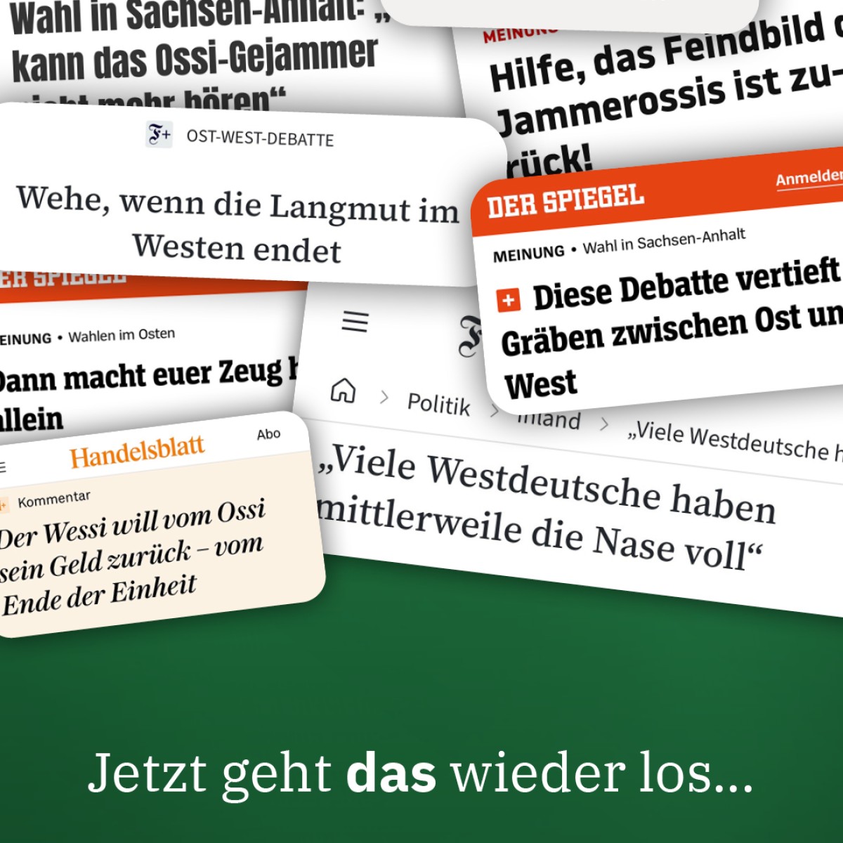 Ostdeutschland als Spiegel der Zukunft