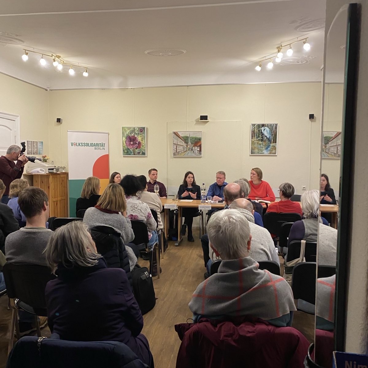 Rente, Miete und Pflege? Diskussion bei der Volkssolidarität Pankow