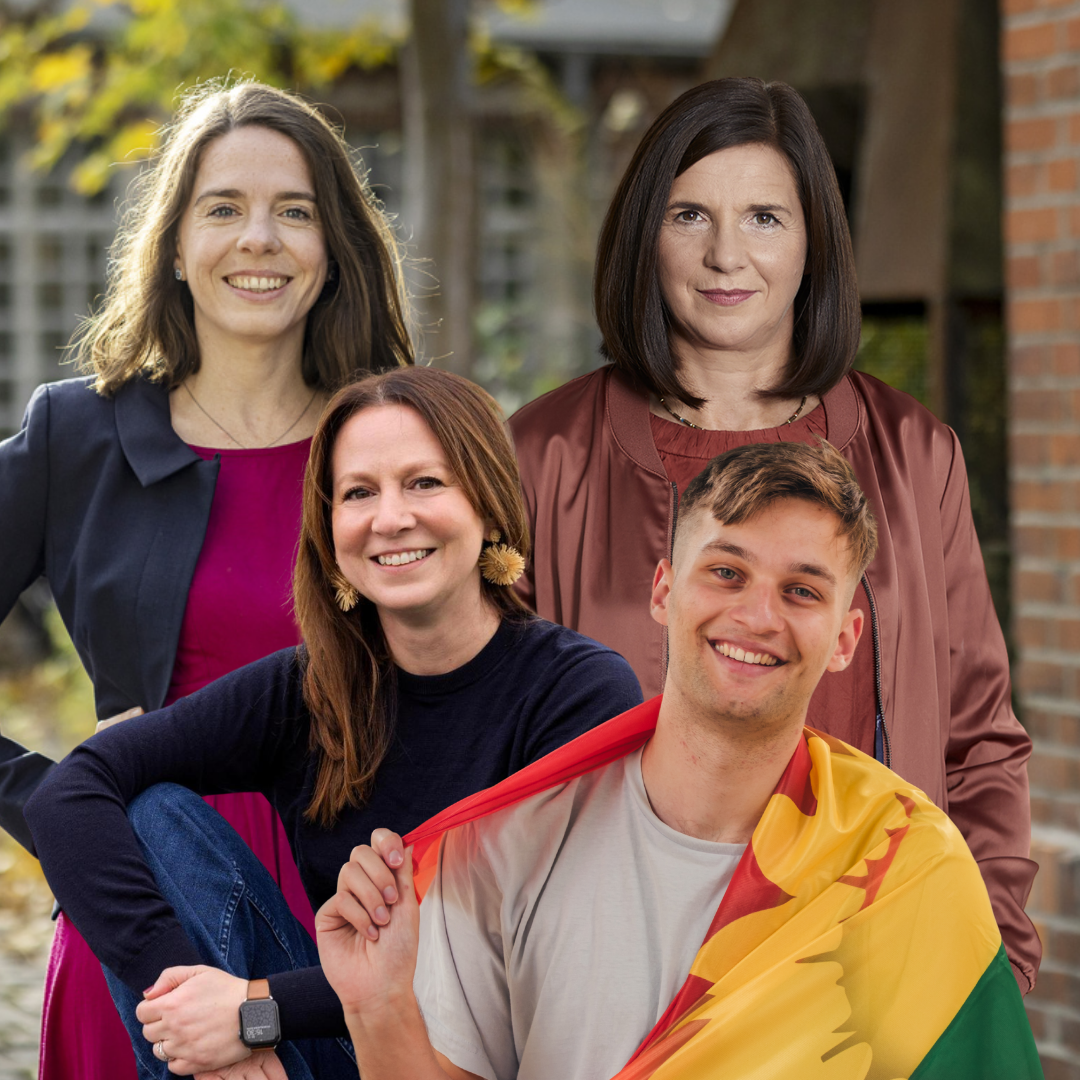 Aperitivo mit Katrin G&ouml;ring Eckardt, Julia Schneider, Sunčica Klaas und Can Aru