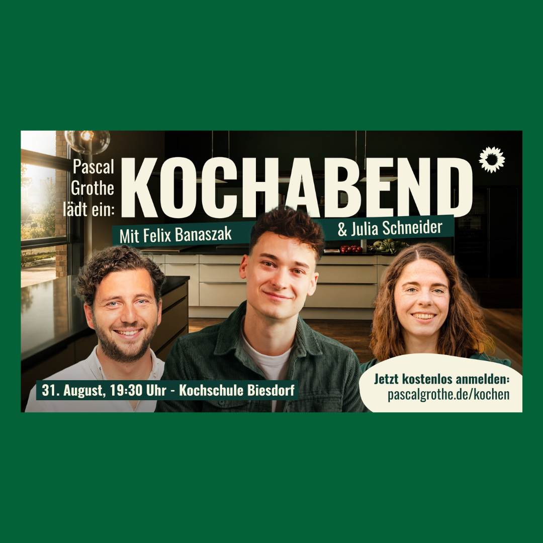 Kochabend mit Felix Banaszak & Pascal Grothe